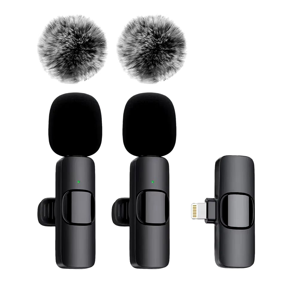 Microphone sans fil pour iPhone et Android pour vos interview ou micro-trottoir